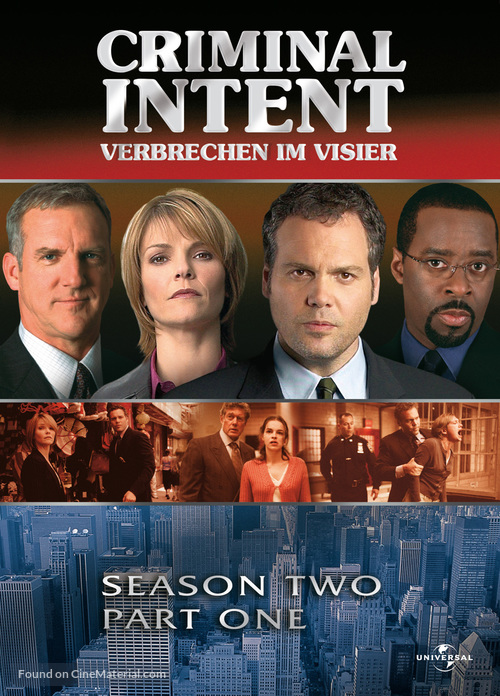 &quot;Law &amp; Order: Criminal Intent&quot; - German DVD movie cover