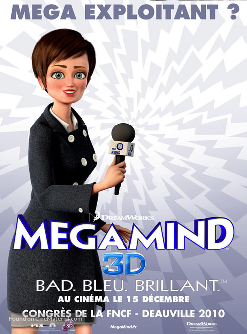 Megamind - French Movie Poster