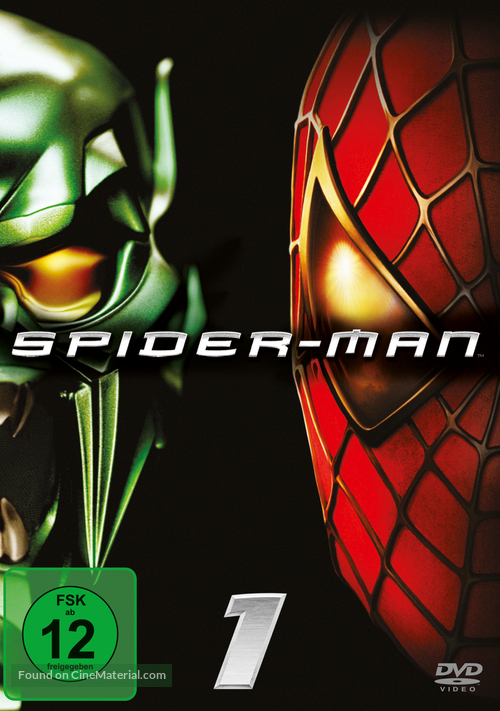 Spider-Man - German DVD movie cover