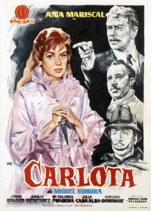 Carlota - Spanish Movie Poster