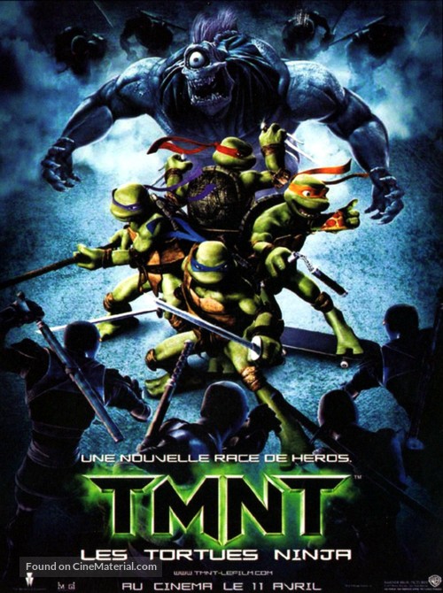 TMNT - French Movie Poster
