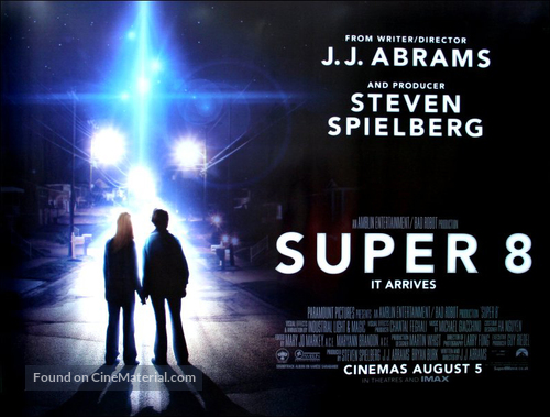 Super 8 - British Movie Poster