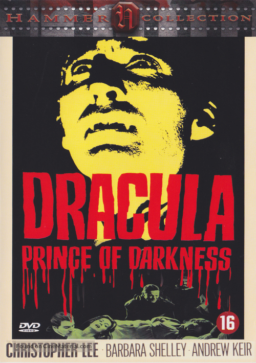 Dracula: Prince of Darkness - Belgian DVD movie cover