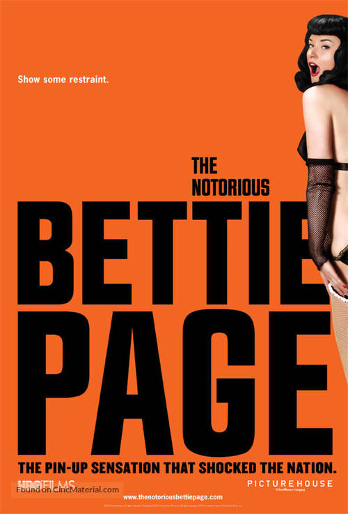 The Notorious Bettie Page - Movie Poster