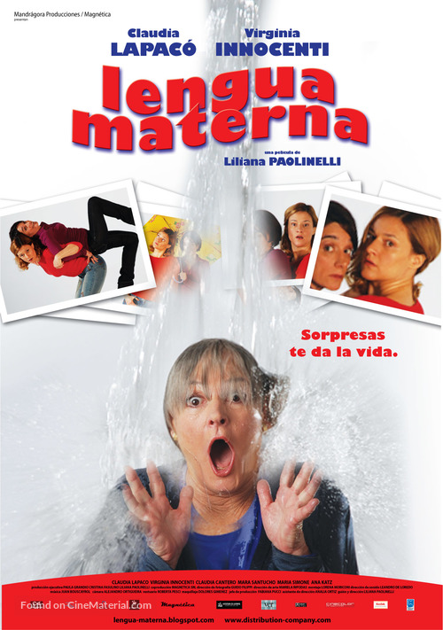 Lengua materna - Argentinian Movie Poster