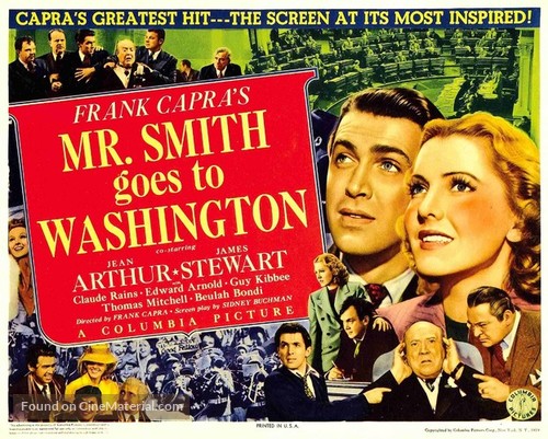 Mr. Smith Goes to Washington - Theatrical movie poster
