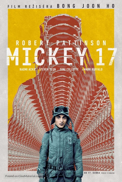 Mickey 17 - Czech Movie Poster