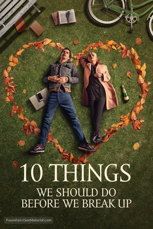 10 Things We Should Do Before We Break Up - Norwegian Video on demand movie cover