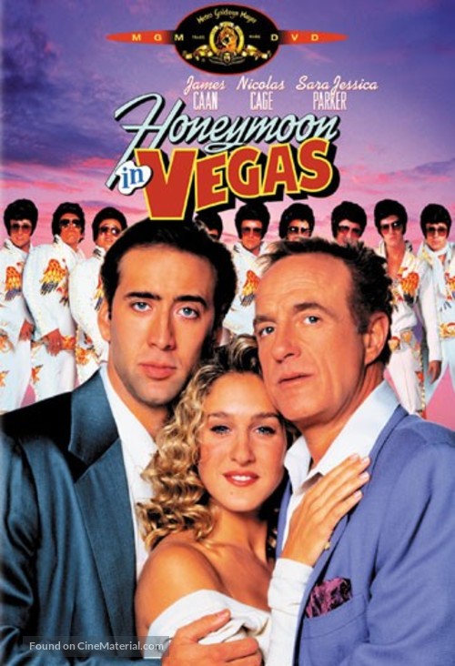 Honeymoon In Vegas - DVD movie cover