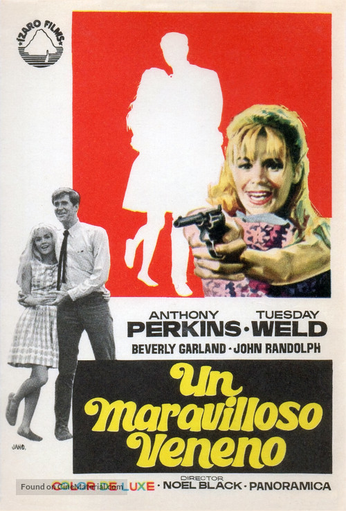 Pretty Poison - Spanish Movie Poster