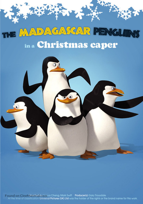The Madagascar Penguins in: A Christmas Caper - Movie Poster