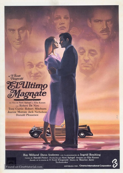 The Last Tycoon - Spanish Movie Poster
