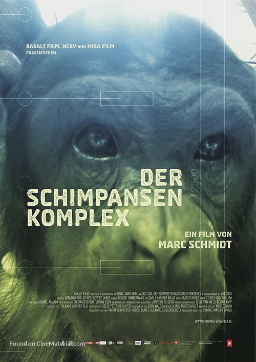 Het Chimpansee Complex - Swiss Movie Poster