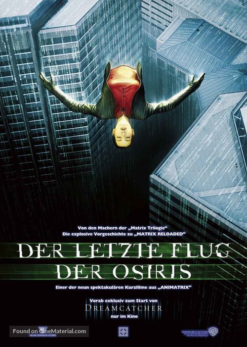 Final Flight Of The Osiris - German Movie Poster