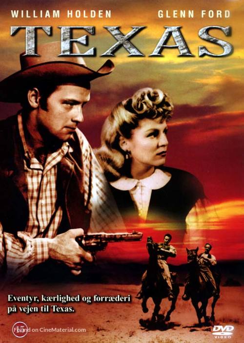 Texas - Danish DVD movie cover