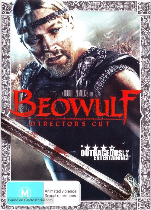 Beowulf - Australian DVD movie cover