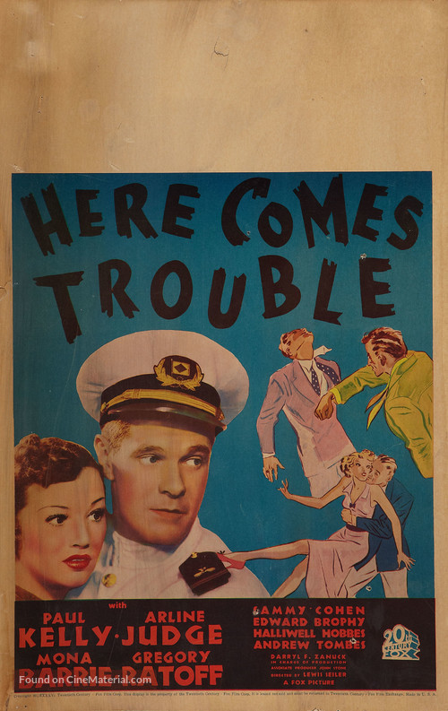 Here Comes Trouble - Movie Poster