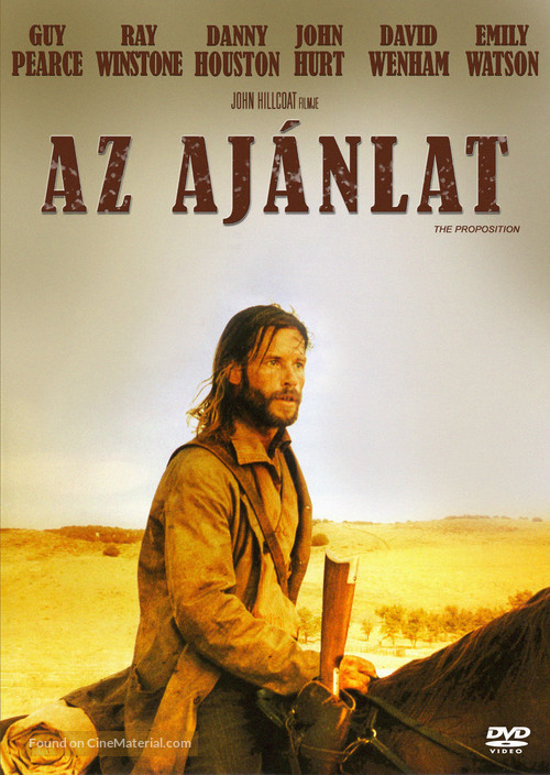 The Proposition - Hungarian DVD movie cover