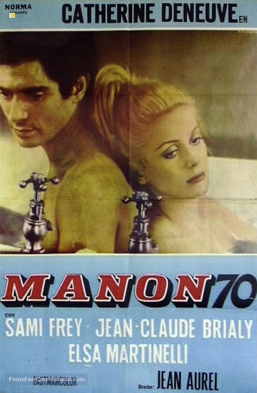 Manon 70 - Spanish Movie Poster