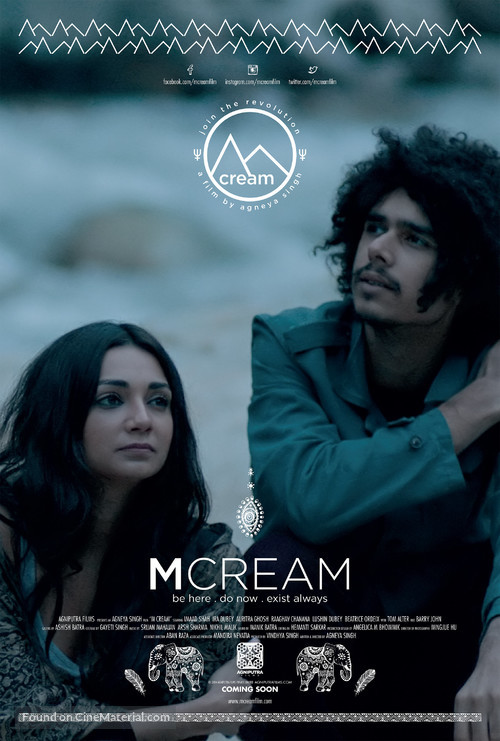 M Cream - Indian Movie Poster