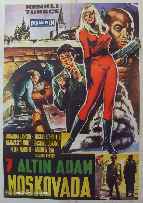 Come rubare un quintale di diamanti in Russia - Turkish Movie Poster