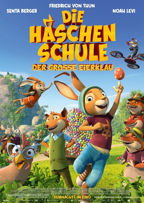 Die H&auml;schenschule 2 - Der gro&szlig;e Eierklau - German Movie Poster