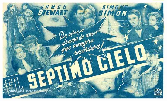 Seventh Heaven - Spanish Movie Poster