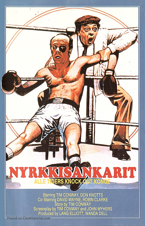 The Prize Fighter - Finnish VHS movie cover