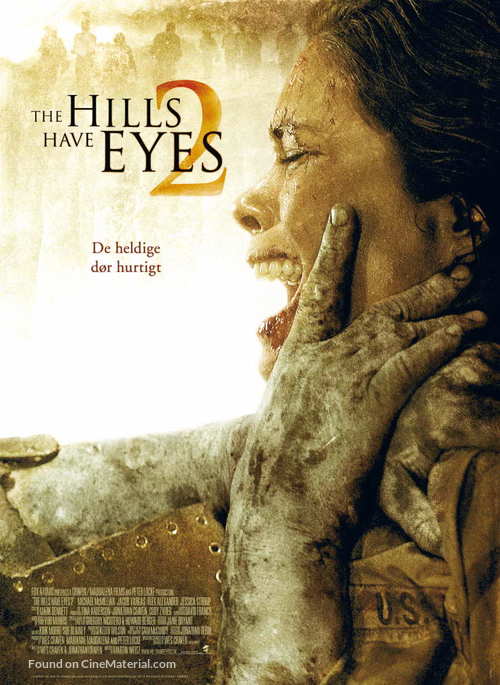 The Hills Have Eyes 2 - Danish Movie Poster