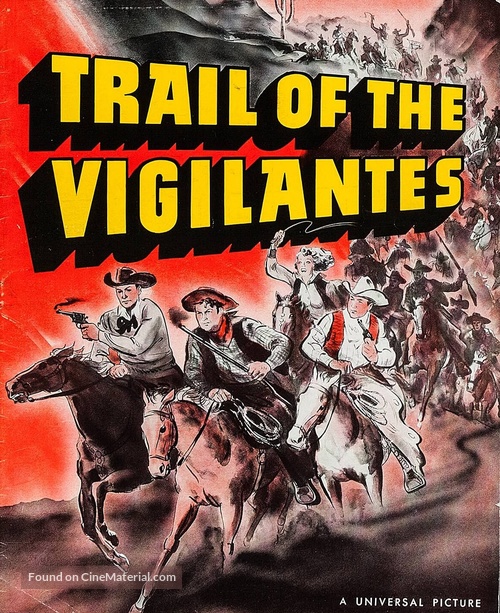 Trail of the Vigilantes - poster