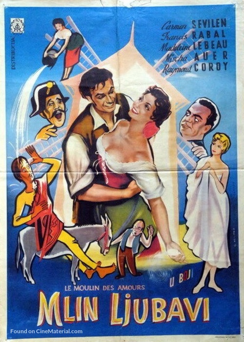 P&iacute;cara molinera, La - Yugoslav Movie Poster
