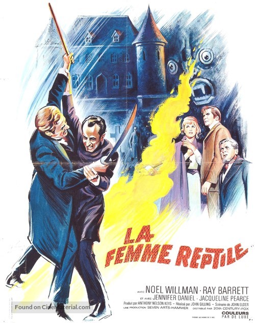 The Reptile - French Movie Poster