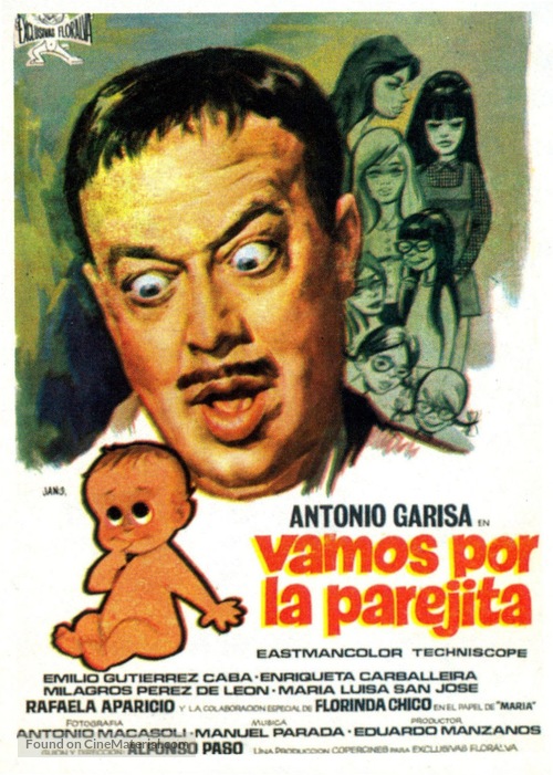 Vamos por la parejita - Spanish Movie Poster