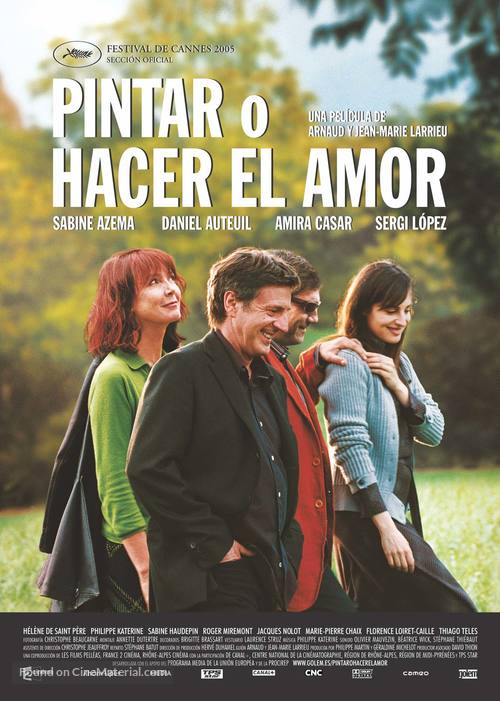 Peindre ou faire l&#039;amour - Spanish Movie Poster