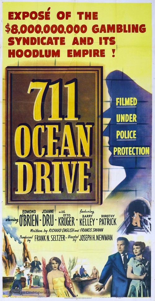 711 Ocean Drive - Movie Poster