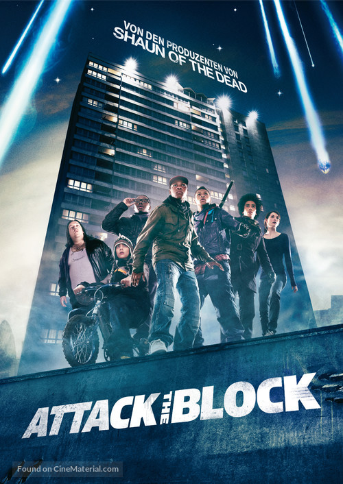 Attack the Block - German Movie Poster