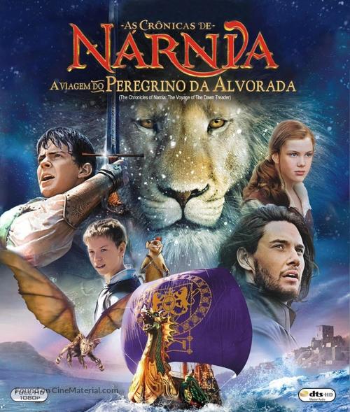 The Chronicles of Narnia: The Voyage of the Dawn Treader - Brazilian Blu-Ray movie cover