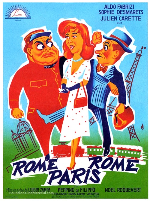 Signori, in carrozza! - French Movie Poster