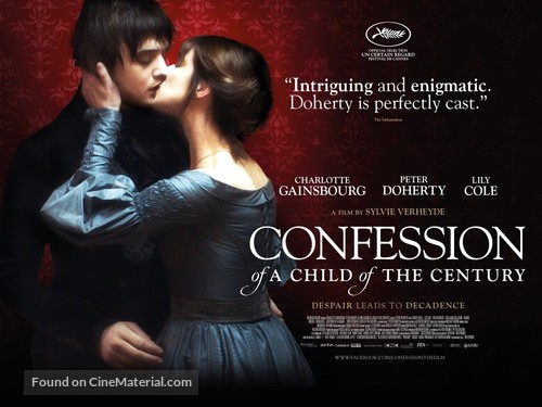 Confession of a Child of the Century - British Movie Poster