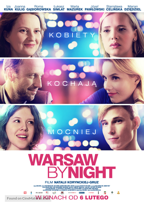 Warsaw by Night - Polish Movie Poster