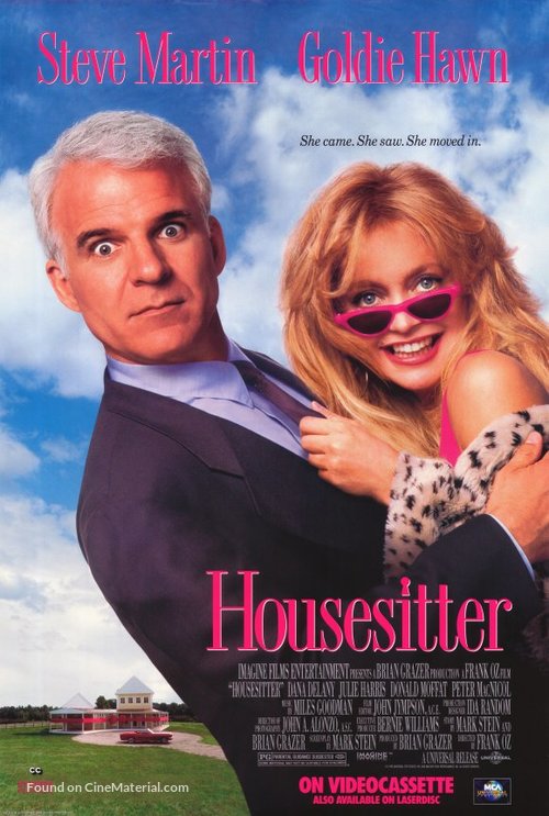 HouseSitter - Video release movie poster