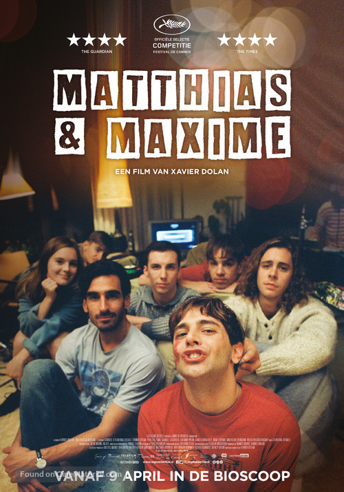 Matthias &amp; Maxime - Dutch Movie Poster