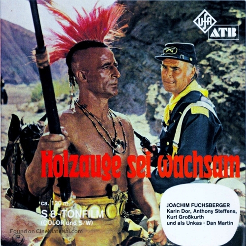 Der letzte Mohikaner - German Movie Cover