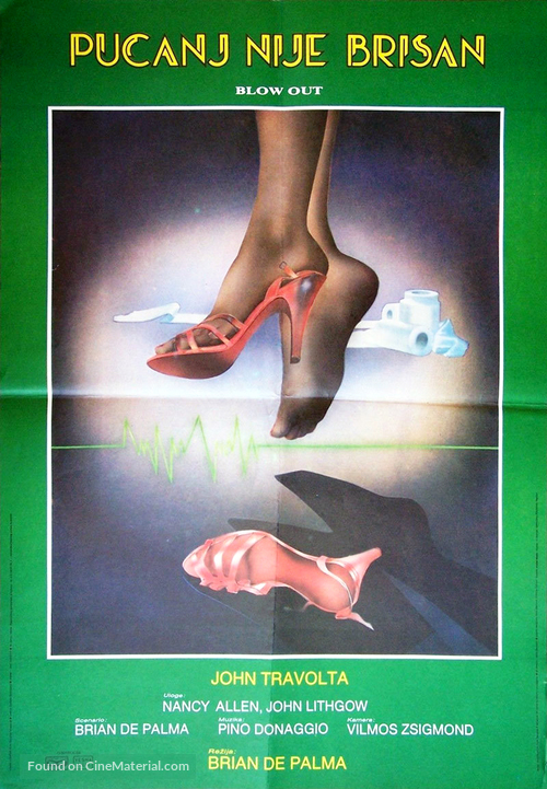Blow Out - Yugoslav Movie Poster
