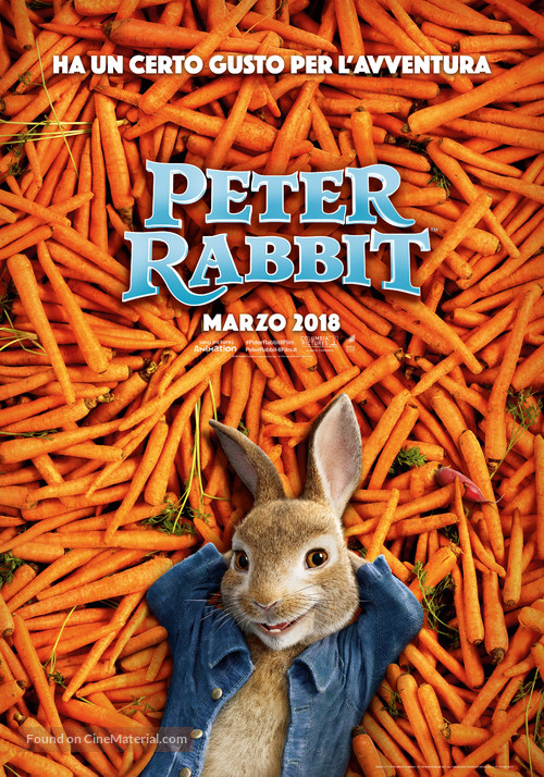 Peter Rabbit - Italian Movie Poster