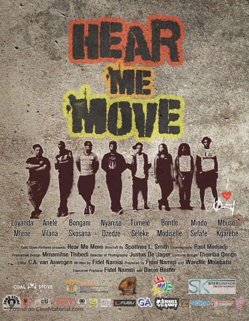 Hear Me Move - South African Movie Poster