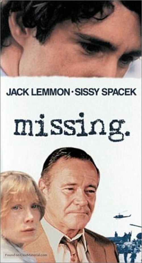 Missing - VHS movie cover