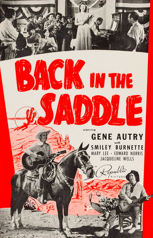 Back in the Saddle - poster