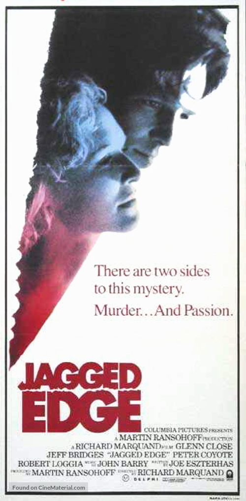 Jagged Edge - Austrian Movie Poster