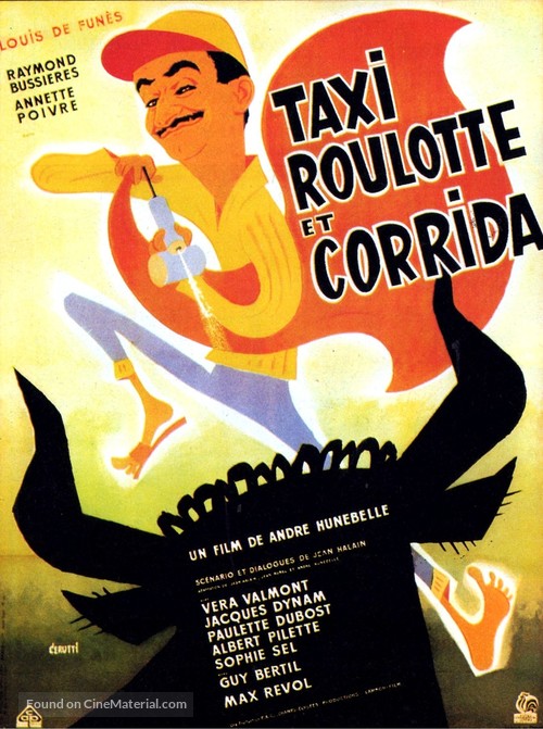 Taxi, Roulotte et Corrida - French Movie Poster